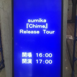 sumika 「Chime」 Release Tour　市川市文化会館 大ホール　2019.5.19