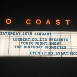 LEEGENT CO., LTD Presents TOKYO NIGHT SHOW Featuring: The Birthday / MONOEYES　新木場STUDIO COAST　2020.1.25