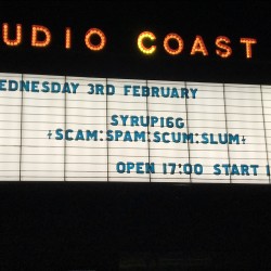 Syrup16g [SCAM：SPAM：SCUM：SLUM] 新木場STUDIO COAST 2021.2.3