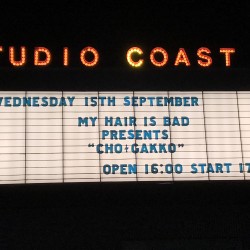My Hair is Bad presents 「超学校」 新木場STUDIO COAST 2021.9.15